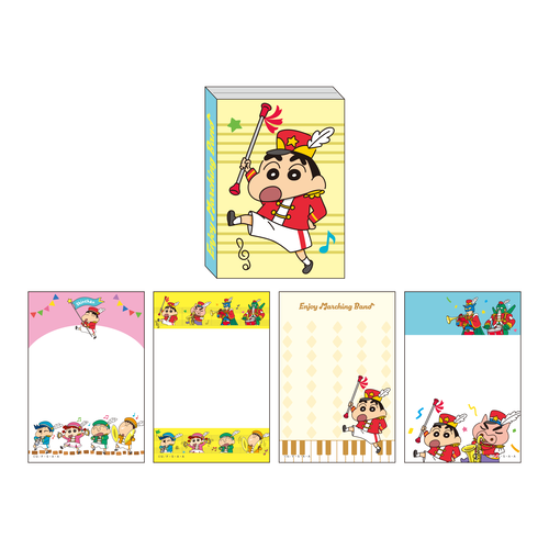 クレヨンしんちゃん 箔押し缶バッジ（ランダム10種） エンジョイ